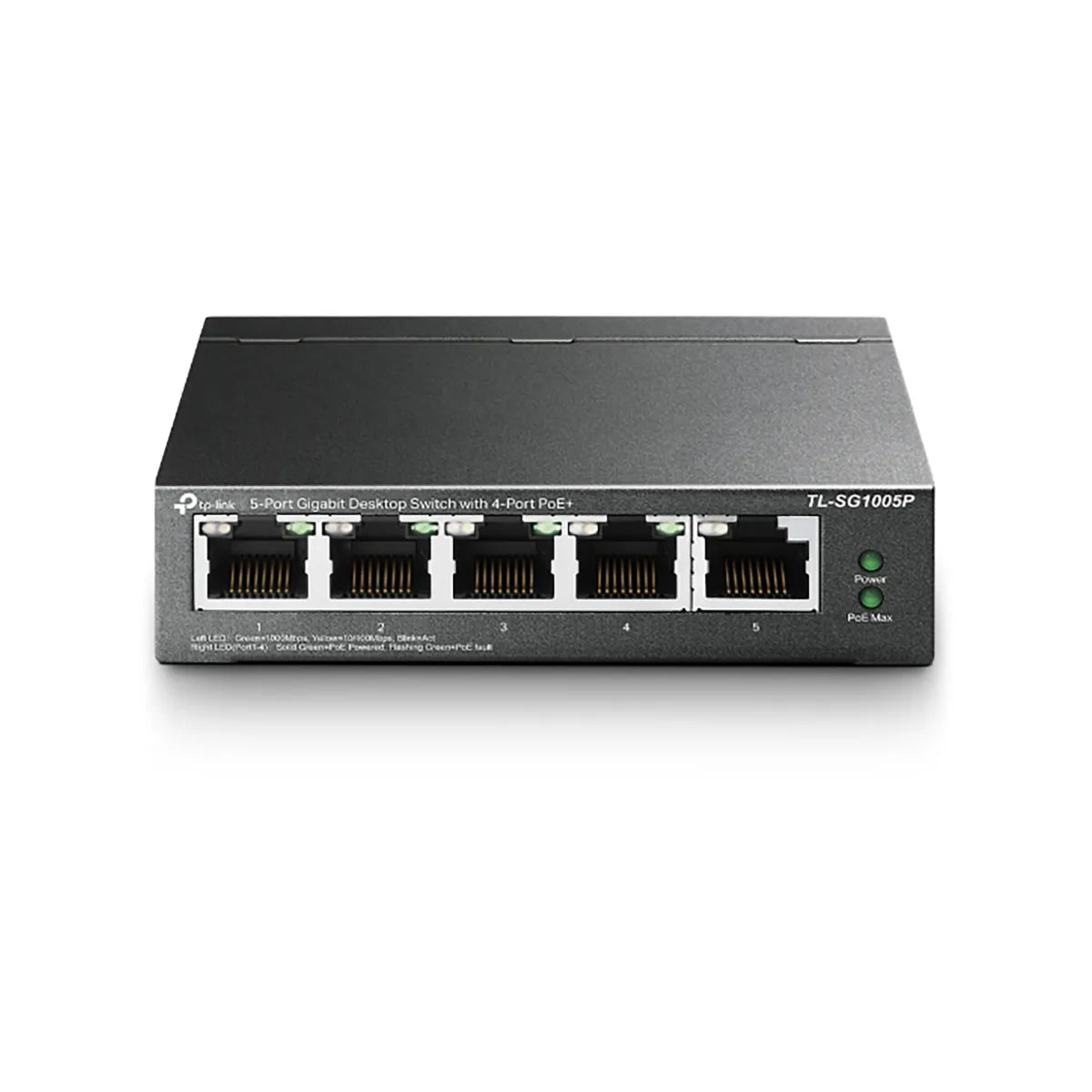 TP-Link 5 Port Gigabit Desktop POE Switch 5GB 56W Power Supply