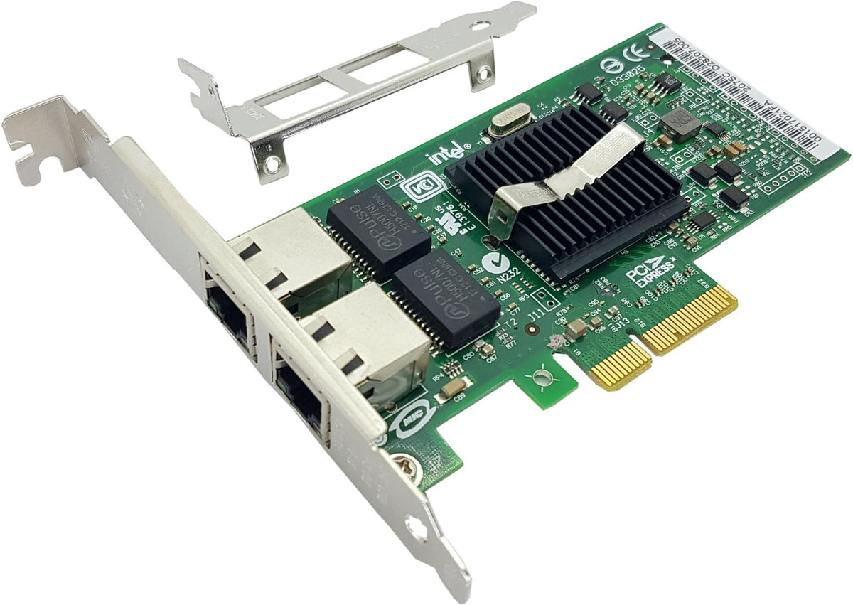 PCIE DUAL RJ45 PORT LAN CARD