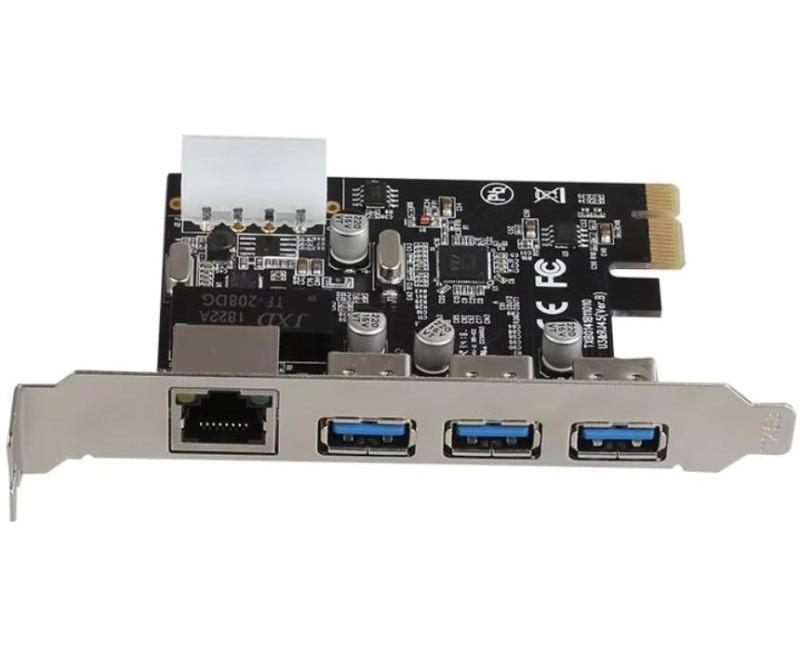 PCI-E 3 X USB3 + RJ45 CARD - image 2