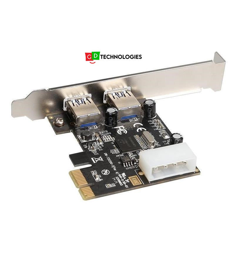 MICROWORLD 2 PORT USB 3.0 EXPANSION CARD