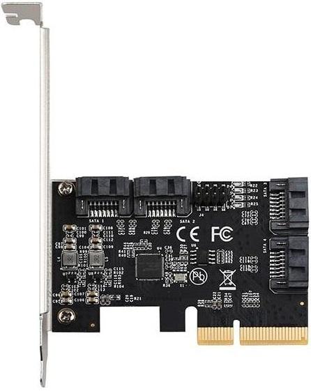 PCI-E  4 PORT SATA - image 2