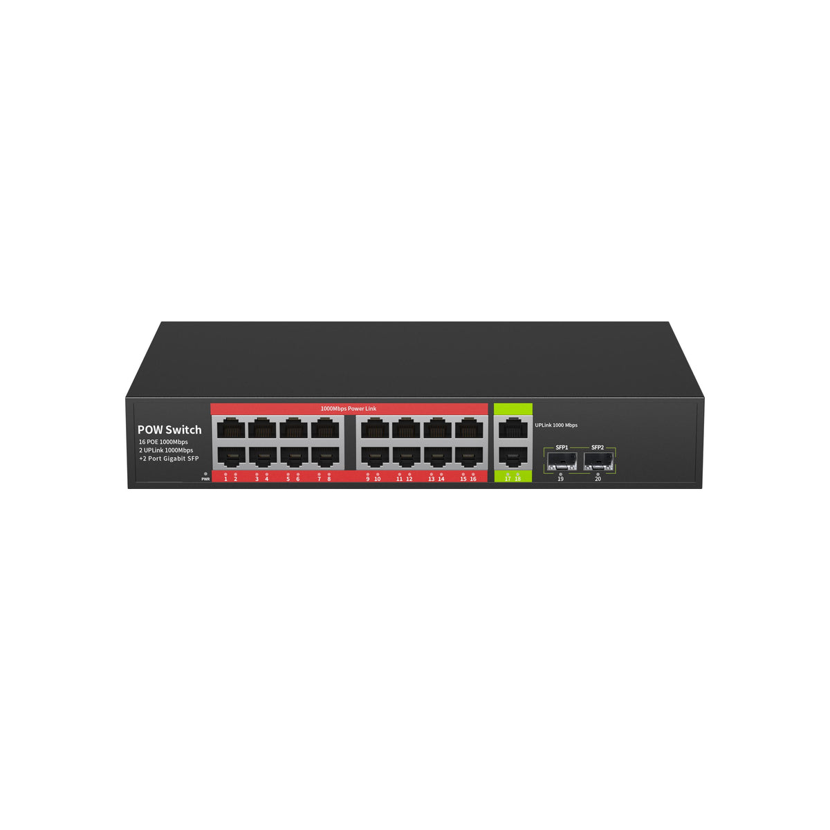 16+2 GIGABIT POE SWITCH