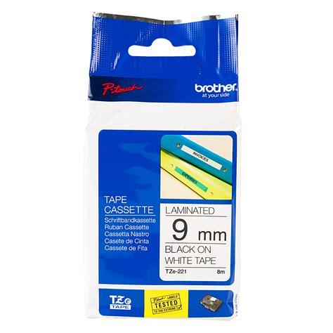 BROTHER TZE-221 TAPE 9MM X 8MM