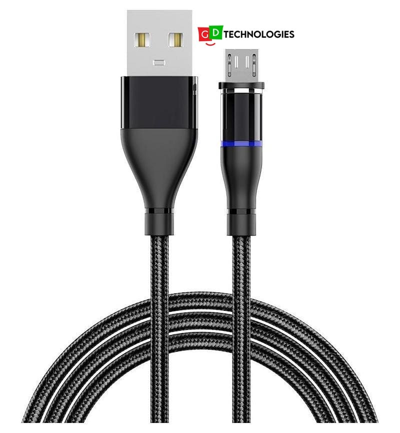 MAGNETIC CHARGING CABLE TYPE-C BLACK