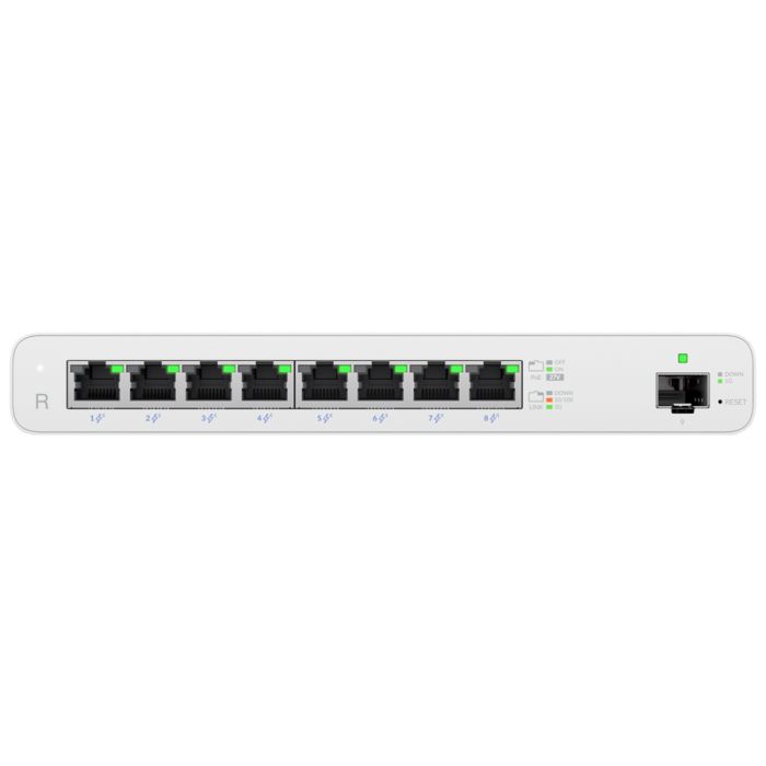 Ubiquiti UISP Router 8 Port Gigabit PoE 110W 1SFP