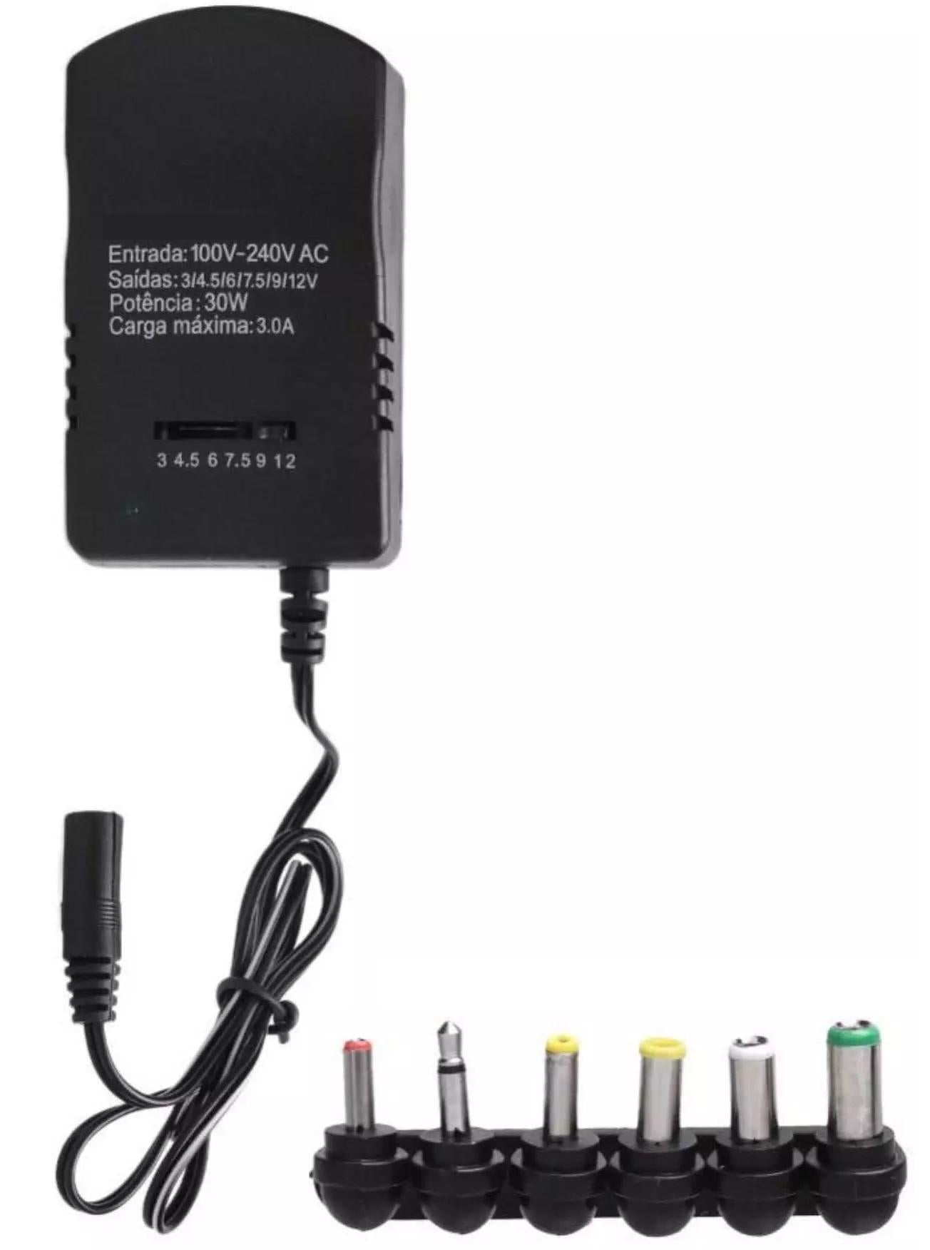 UNIVERSAL 3V TO 12V CHARGER