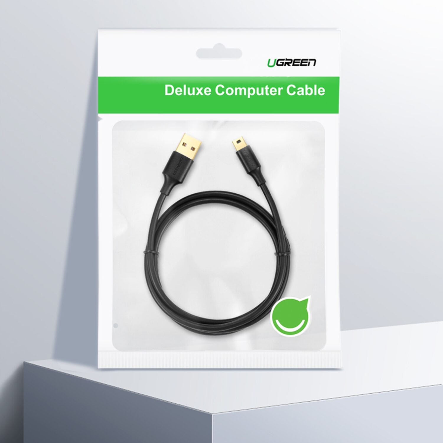 UGREEN US132 USB to Mini USB 2.0, 450Mbps SuperSpeed Cable - 1m – image 5