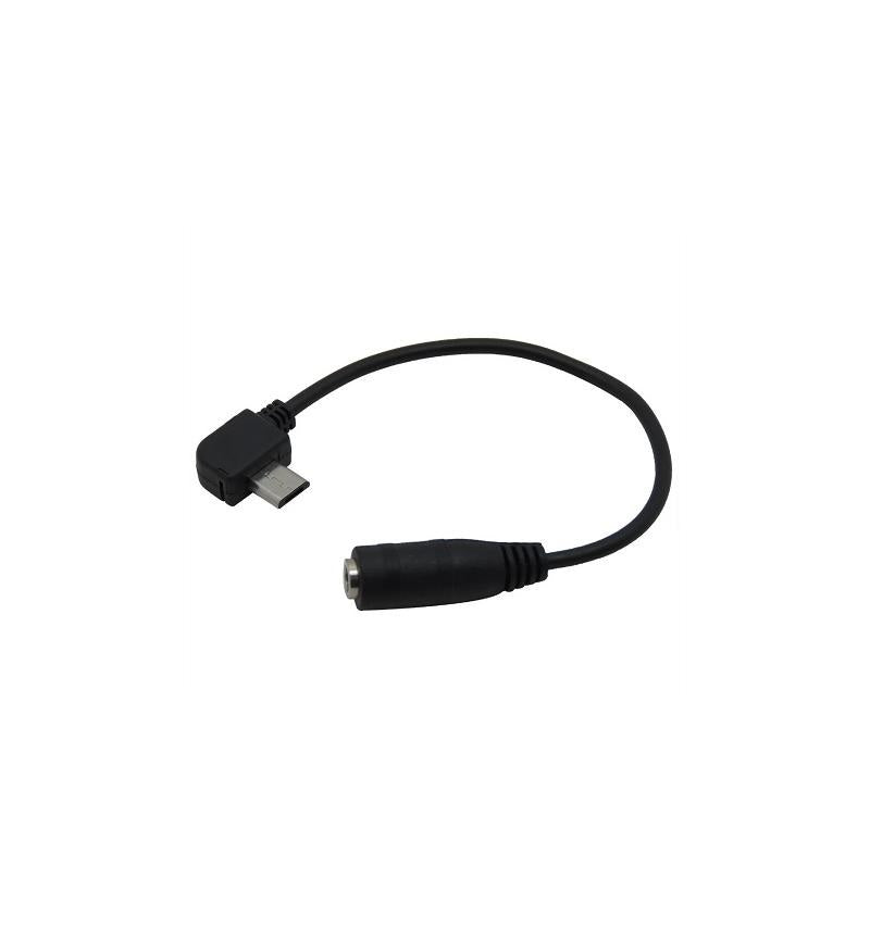 MICRO USB TO RIGHT ANGLE STEREO(F)