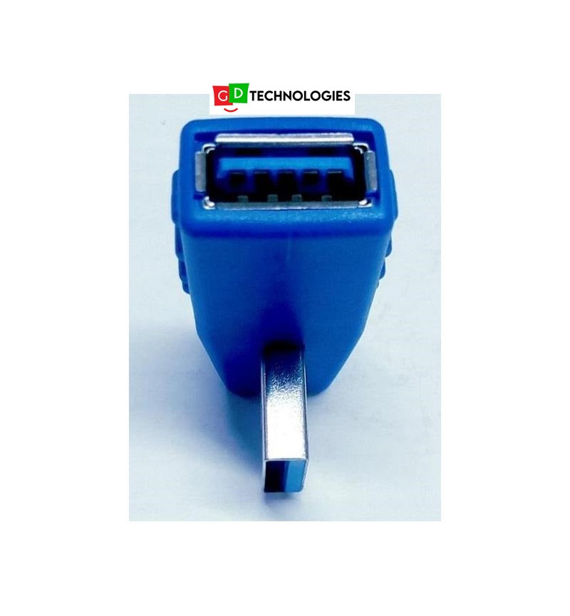 MICROWORLD USB3 M) TO (F) 90 DONGLE