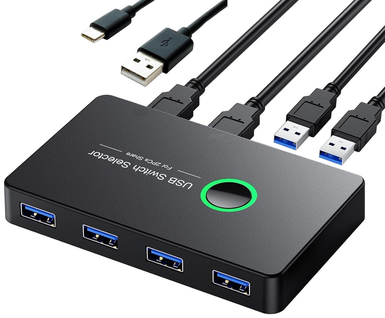 2 IN 4 OUT USB3 SWITCH