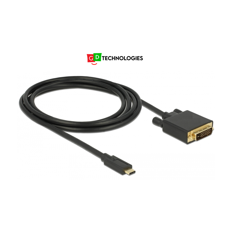 MICROWORLD USB TYPE-C TO DVI MALE