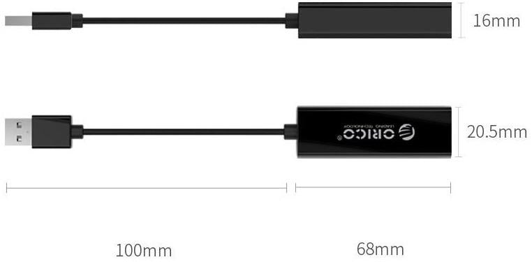 ORICO USB2.0 TO ETHERNET ADAPT