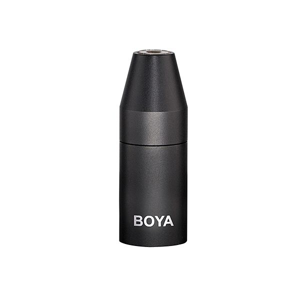 Boya 35C-XLR PRO 3.5mm TRS to XLR Adapter with Power Converter