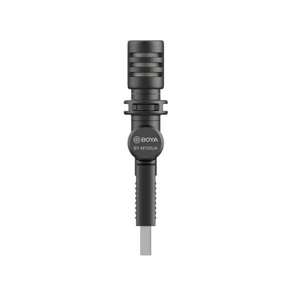 Boya BY-M100UA Mini Condenser Microphone with USB Connection for Windows and Mac Computers