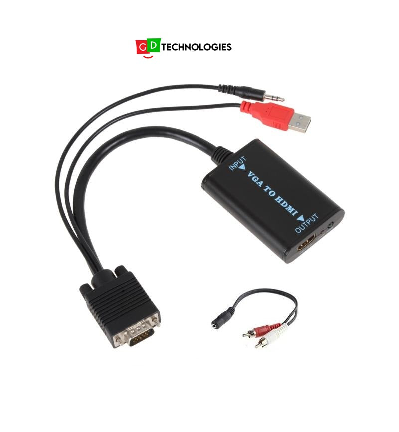 VGA + AUDIO + USB TO HDMI (F)