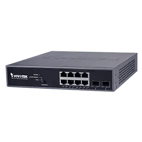 VIVOTEK Managed Websmart 8x Gigabit PoE  2x SFP; 130W - image 2