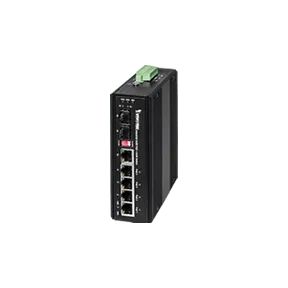 VIVOTEK Industrial 4xGE PoE + 1xGE Combo + 1xGE SFP Switch. 12-56V input DC