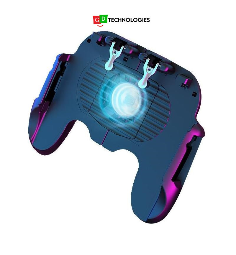 MOBILE WIRED GAME CONTROLLER WITH FAN