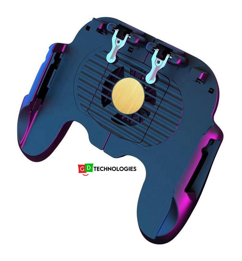 MOBILE WIRED GAME CONTROLLER WITH FAN