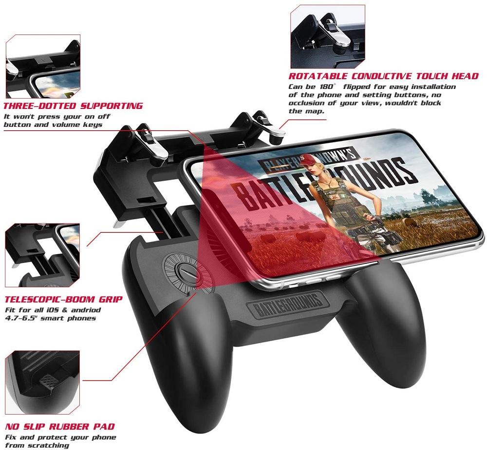 MOBILE GAME CONTROLLER WITH FAN