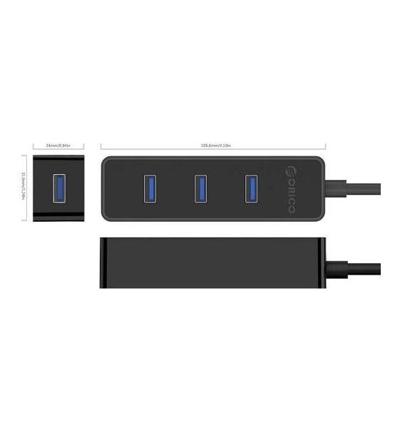 ORICO 4 PORT USB3.0 HUB BLK - image 2