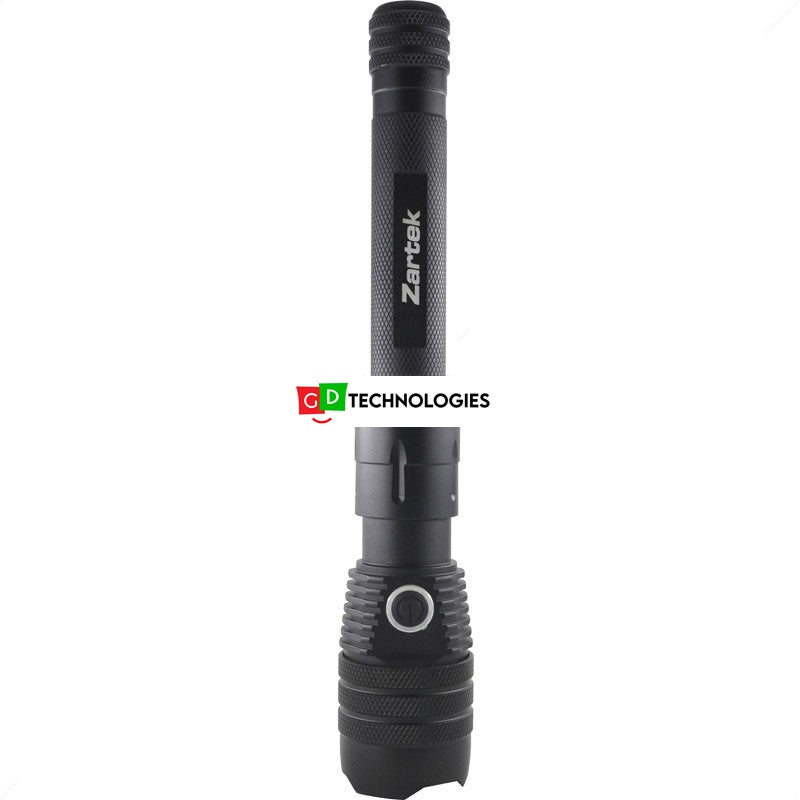 ZARTEK 900 LUMEN LED BATON TORCH USB RECHARGEABLE