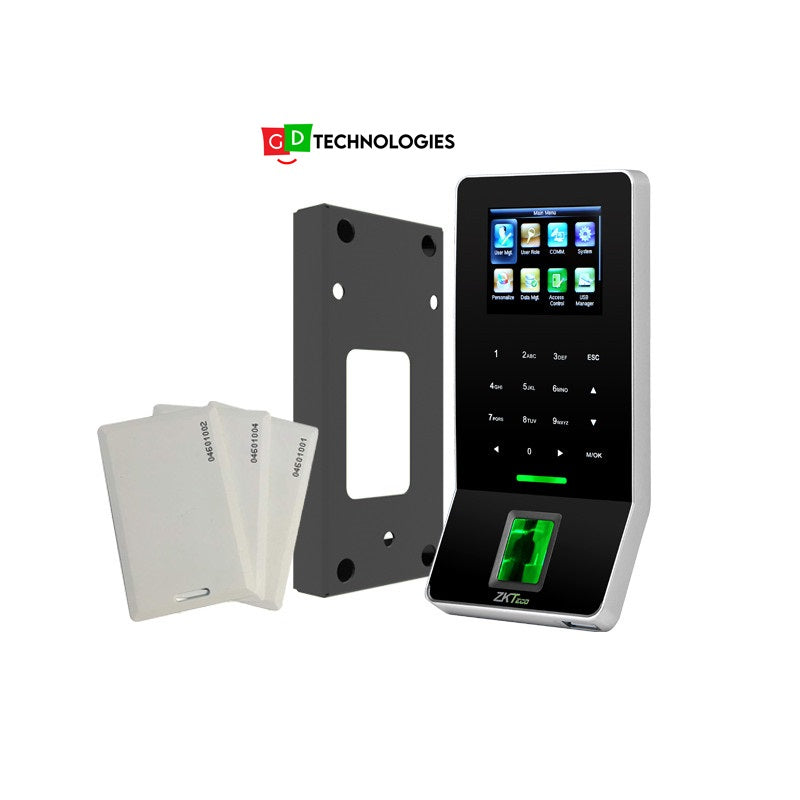 ZKTECO F22 BLACK SILKID BIOMETRIC READER BOX ID CARD KIT