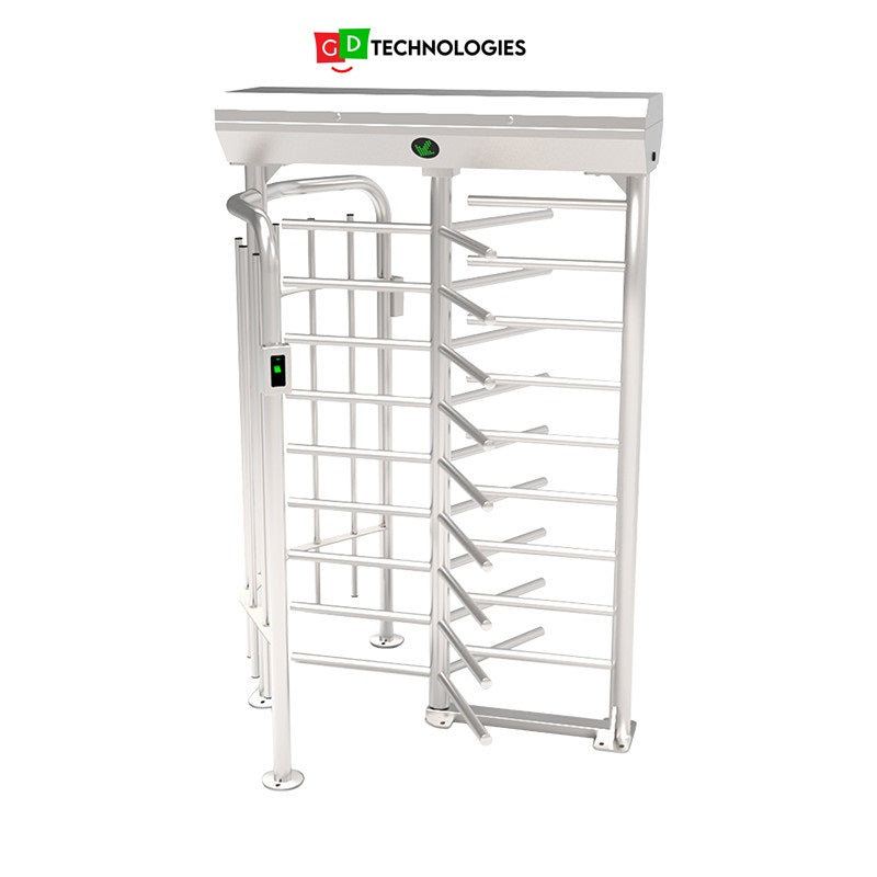 ZKTECO FHT2322 TURNSTILE - FULL HEIGHT - 3 ARM - FINGERPRINT AND RFID