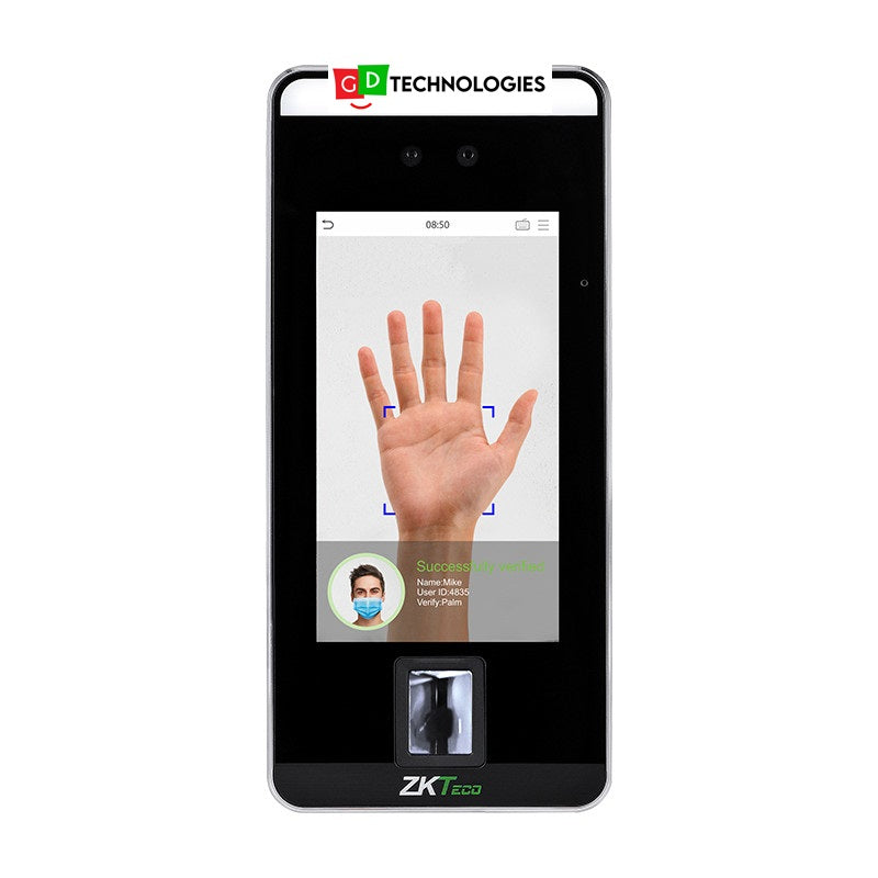 ZKTECO SPEEDFACEV5LP MULTI-BIOMETRIC READER - FACE, PALM AND FINGERPRINT