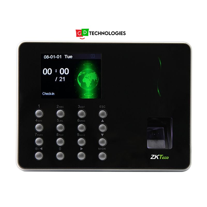 ZKTeco WL30 Fingerprint Keypad Reader - WiFi - Black